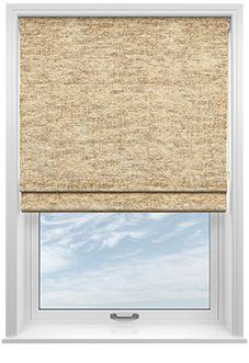 Maurice, Caramel - Roman Blind